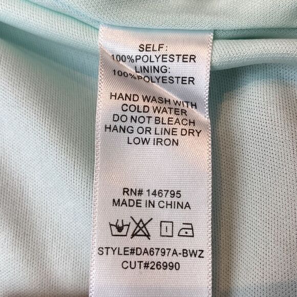 NWT Dee Elly Tie Accent Wrap Dress Snake Print Sheer Maxi - Picture 12 of 13